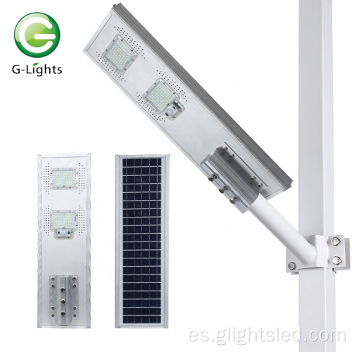 Farola solar LED todo en uno 50W 100W 150W IP65 para exteriores